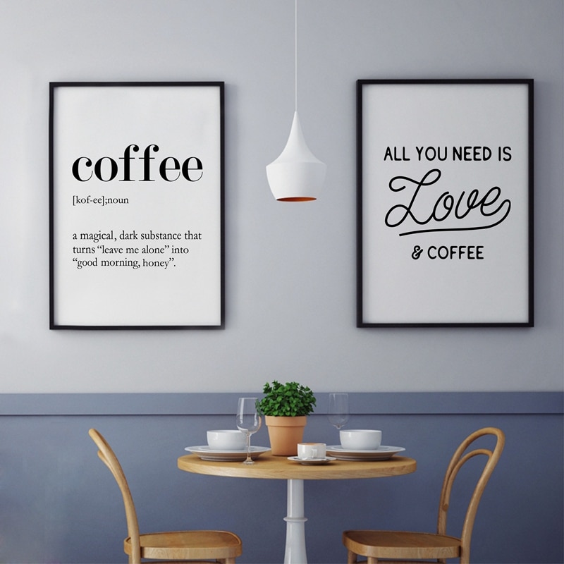 Kitchen Print Coffee Room Decor Kitchen Coffee Decor Digital Print Love Coffee Print Coffee Wall Art Coffee Office Decor COFFEE PRINT