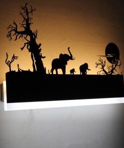Elephant Decoration LED Wall Lamps Bedroom Animal Nordic Modern Living Room Fixture Indoor Lighting Sconce Floor Lamp Minimalist