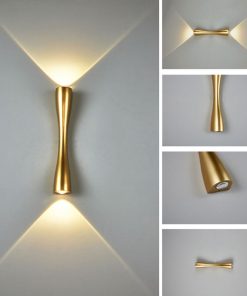 Modern minimalist outdoor waterproof wall lamp IP66 creative personality decoration Nordic lamp luxury home aisle lighting